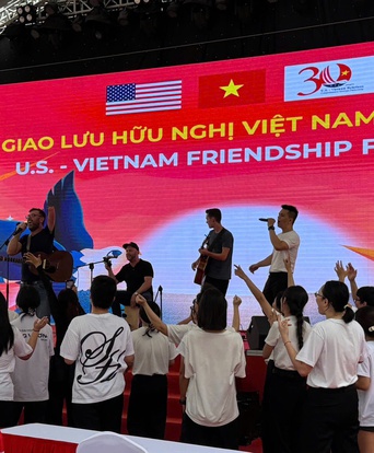 Đa dạng hoạt động tại ngày hội Giao lưu hữu nghị Việt Nam – Hoa Kỳ