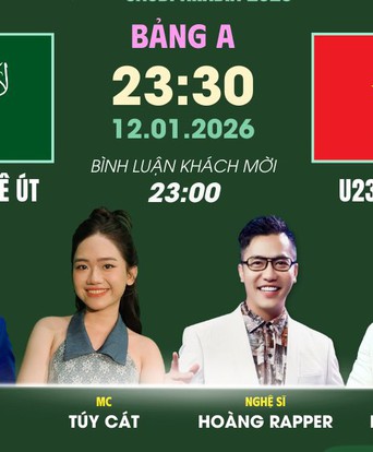 Trực tiếp: Bình luận trước trận U23 Ả-rập Xê-út - U23 Việt Nam