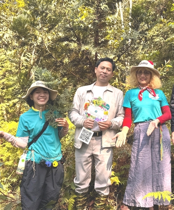 Cây con ở Vườn Quốc gia Xuân Liên sau 5 năm trồng rừng