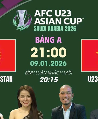 U23 Việt Nam gặp U23 Kyrgyzstan lúc 21g hôm nay (9/1)
