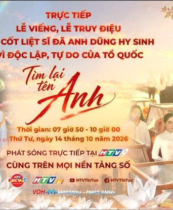 TRỰC TIẾP: Lễ viếng, lễ truy điệu hài cốt liệt sĩ đã anh dũng hy sinh vì độc lập, tự do của Tổ quốc Việt Nam Xã hội Chủ nghĩa