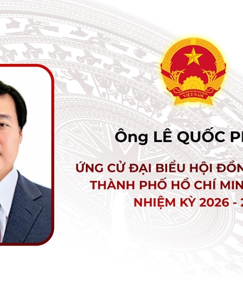 Tóm tắt tiểu sử ông Lê Quốc Phong ứng cử Đại biểu Hội đồng nhân dân TP. Hồ Chí Minh Khóa XI