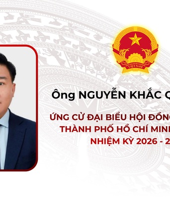 Tóm tắt tiểu sử ông Nguyễn Khắc Quốc Bảo ứng cử Hội đồng nhân dân TP. Hồ Chí Minh Khóa XI