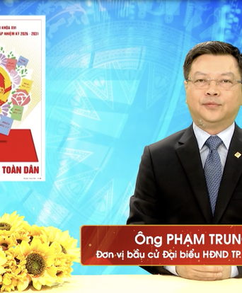 Chương trình hành động Ứng cử viên Đại biểu Hội đồng nhân dân TP. Hồ Chí Minh Khóa XI Phạm Trung Kiên