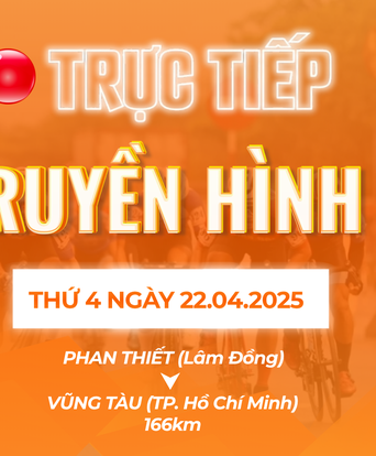Link xem trực tiếp Cúp Truyền hình 2026 | Chặng 18: Phan Thiết - Vũng Tàu 166km (22/4)