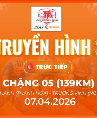 LIVE Chặng 5: Thanh Hóa - Nghệ An - 139km | Cúp Truyền hình 2026