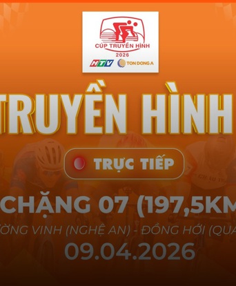 LIVE Chặng 7: Phường Trường Vinh (Nghệ An) - Phường Đồng Hới (Quảng Trị) - 197.5km | Cúp Truyền hình 2026