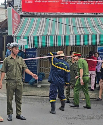 Cháy nhà trong hẻm, một nam thanh niên chết trong phòng ngủ