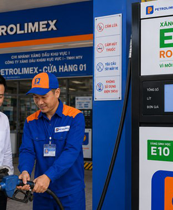 Petrolimex dừng bán RON95 chuyển sang xăng sinh học E10 từ ngày 20/5