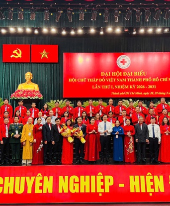 Đại hội Đại biểu Hội Chữ thập đỏ Việt Nam TP. Hồ Chí Minh lần thứ I, nhiệm kỳ 2026 - 2031