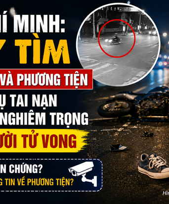TP.Hồ Chí Minh: Truy tìm nhân chứng và phương tiện liên quan vụ tai nạn giao thông nghiêm trọng làm 1 người tử vong