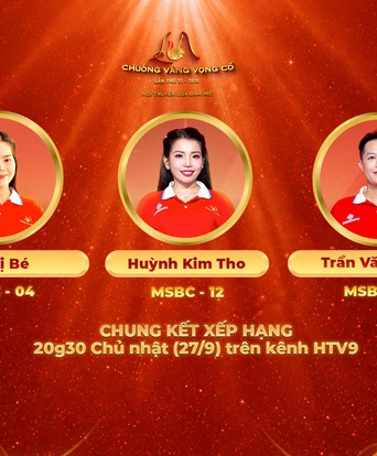 Top 3 sẵn sàng cho đêm CKXH | Chuông vàng vọng cổ 2026