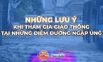 NewZgraphic: Những lưu ý khi tham gia giao thông tại những điểm đường ngập úng
