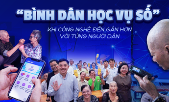 "Bình dân học vụ số": Khi công nghệ đến gần hơn với từng người dân