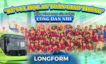 "Bé vui, học an toàn giao thông": Hành trình xanh của những “công dân nhí”