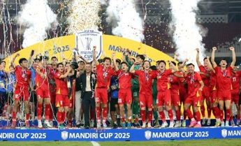 Việt Nam lần thứ ba liên tiếp vô địch U23 Đông Nam Á