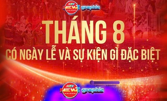 NewZgraphic: Tháng 8 có ngày lễ và sự kiện gì đặc biệt?