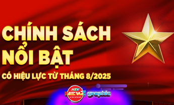 NewZgraphic: Chính sách nổi bật có hiệu lực từ tháng 8/2025