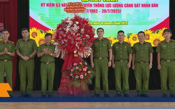 Kỷ niệm 63 năm Ngày truyền thống lực lượng Cảnh sát nhân dân