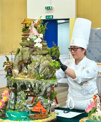 Nữ đầu bếp An Giang vô địch cuộc thi 'Nghệ nhân làm bánh thế giới' tại Ý