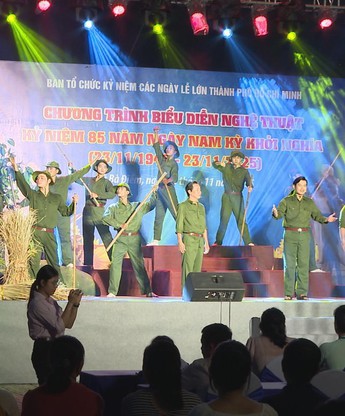 Chương trình văn nghệ đặc sắc kỷ niệm 85 năm ngày Nam Kỳ Khởi Nghĩa: Tôn vinh tinh thần bất khuất
