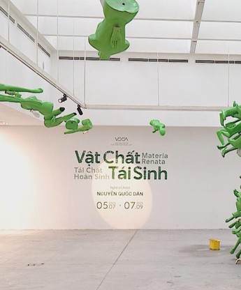Nghệ thuật từ vật liệu tái chế: Khi rác thải được “Tái chất hoàn sinh”