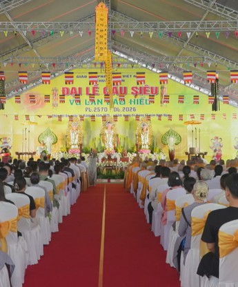 Lan tỏa đạo lý hiếu nghĩa từ Đại lễ Vu lan báo hiếu