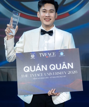 Ba gương mặt trẻ chinh phục sân khấu The TVFACE University 2026