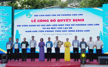 Phường Chợ Lớn phát động gần 89 công trình thi đua nhân ngày Phụ nữ Việt Nam 20/10