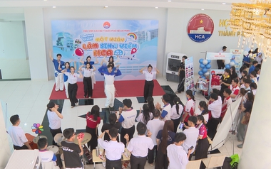 Trải nghiệm “Một ngày làm sinh viên” tại Học viện Cán bộ TP. Hồ Chí Minh