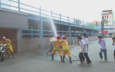 Trang bị kỹ năng PCCC, cứu nạn cứu hộ cho học sinh, sinh viên