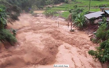 Lâm Đồng cảnh báo nguy cơ lũ quét, sạt lở đất