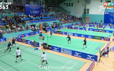 375 tay vợt tranh tài tại Giải cầu lông trung cao tuổi TP. Hồ Chí Minh 2026