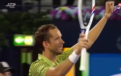 Daniil Medvedev vào chung kết giải quần vợt Dubai