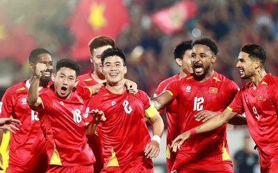Tuyển Việt Nam nhảy 10 bậc, trở lại top 100 FIFA