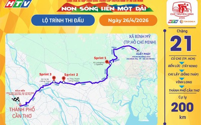 Giới thiệu Chặng 21 | Cúp Truyền hình 2026: X. Bình Mỹ (TP. Hồ Chí Minh) - P. Ninh Kiều (TP. Cần Thơ) (26/4)