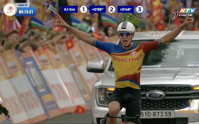 Christoph Janssen solo ngoạn mục, thắng chặng 20 tại P. Thủ Dầu Một (TP. Hồ Chí Minh)