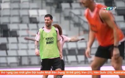 Messi và Inter Miami có buổi tập trên sân nhà mới