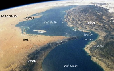 Iran sắp luật hóa việc quản lý Eo biển Hormuz