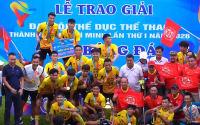 Công an TP. Hồ Chí Minh vô địch bóng đá Đại hội TDTT TP. Hồ Chí Minh
