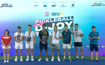 D-Joy Tour 2026 chặng 2: Sân chơi quốc tế nâng tầm pickleball Việt Nam