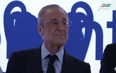 Florentino Perez tái đắc cử Chủ tịch Real Madrid