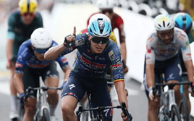 Tour de France 2026: Tim Merlier thắng kịch tính ở chặng 12