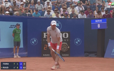 Casper Ruud và Tsitsipas vào tứ kết giải ATP 250 Thụy Sĩ mở rộng