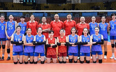 Tuyển bóng chuyền nữ Việt Nam sẵn sàng tranh vô địch chặng 1 SEA V.Cup 2026