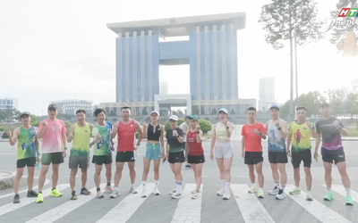 Các vận động viên háo hức sẵn sàng chinh phục giải chạy "Ý chí Côn Đảo" 2026