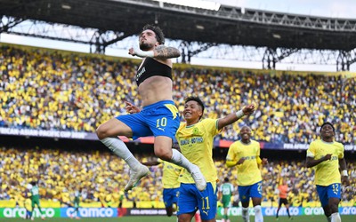 Nuno Santos lập cú đúp, Mamelodi Sundowns vượt qua Al Ahli