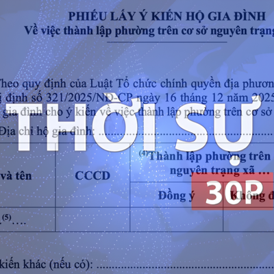 Thời sự 30P sáng (17/6/2026): Từng hộ dân TP. Hồ Chí Minh quyết định việc lập phường mới