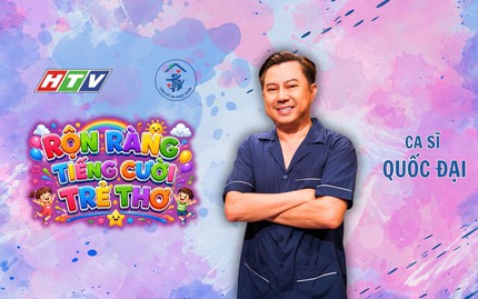 Ca sĩ Quốc Đại mang góc nhìn mới về gia đình trong vở kịch "Rộn ràng tiếng cười trẻ thơ"