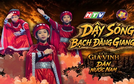 Trần Gia Vinh lan tỏa niềm tự hào dân tộc với ca khúc “Dân nước Nam” trong “Vườn Âm Nhạc - Dậy sóng Bạch Đằng Giang